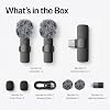 Mini Mic Pro (Último Modelo – #1 Micrófono para iPhone y Android, Micrófono Mini Inalámbrico, Voz Clara, Cancelación de Ruido, Lavalier para TikTok, YouTube y Entrevistas 6