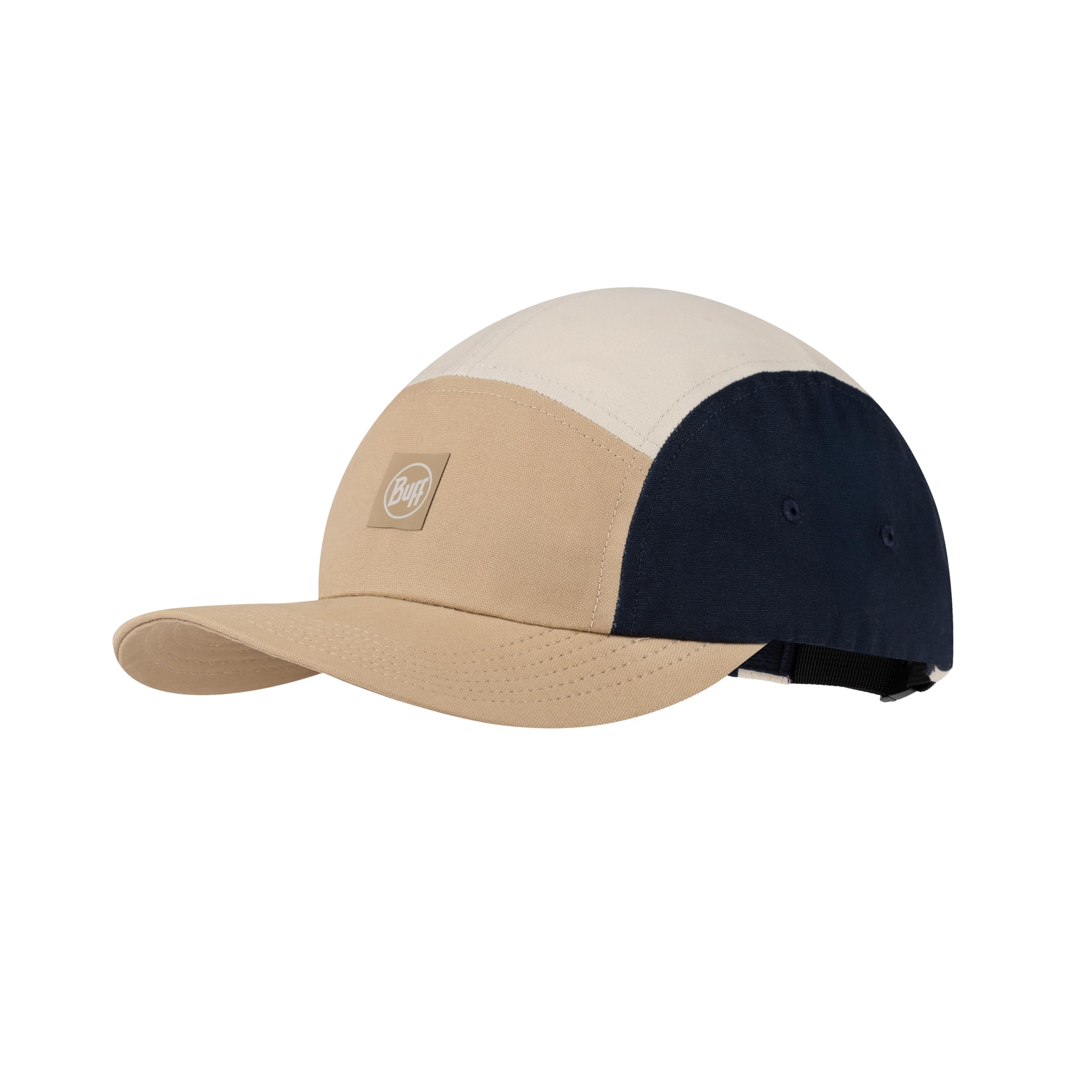 Buff® | Cap 5 Panel Venture, Flexible, UPF 50, Lightweight, Comfortable, Washable, Little Explorers, Adult, One Size Sand
