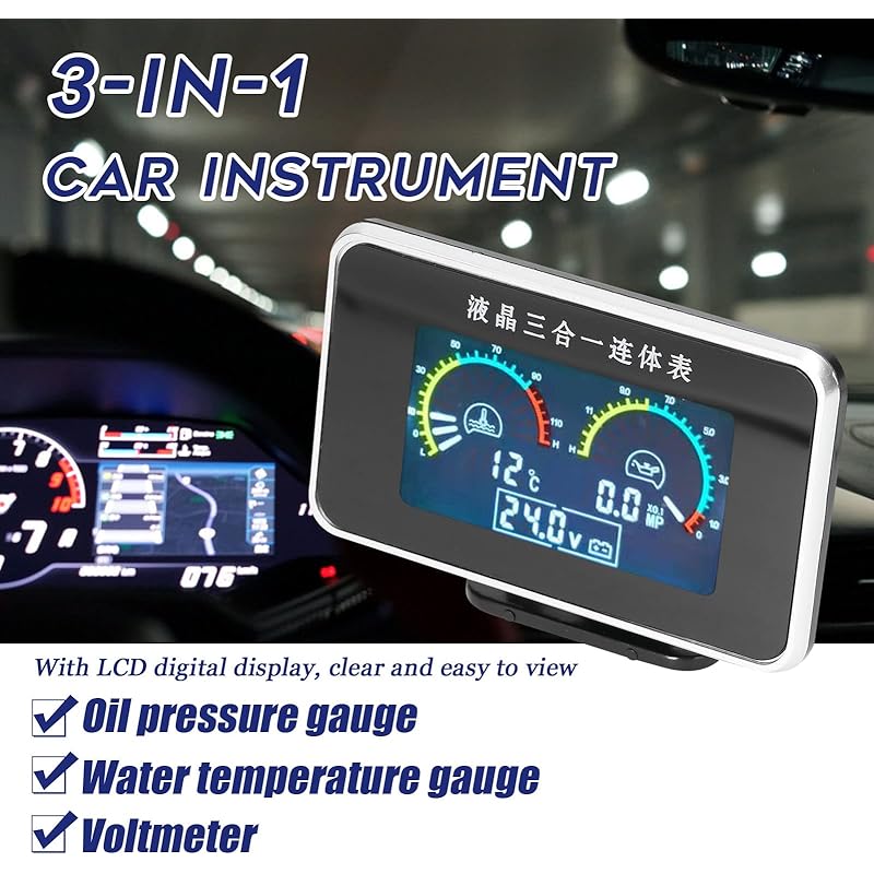 車 バイク 22年春夏 Fajia 水温計 3 In 1カーlcdメーターデジタル油圧電圧水温ゲージユニバーサルインスツルメント車用トラックsrv用9 36v Cm1bewju35 Wrestlesquare Com 車 バイク 22年春夏 Fajia 水温計 3 In 1カーlcdメーターデジタル油圧電圧水温ゲージユニバーサルインスツルメント車用トラックsrv用9 36v Cm1bewju35 Wrestlesquare Com