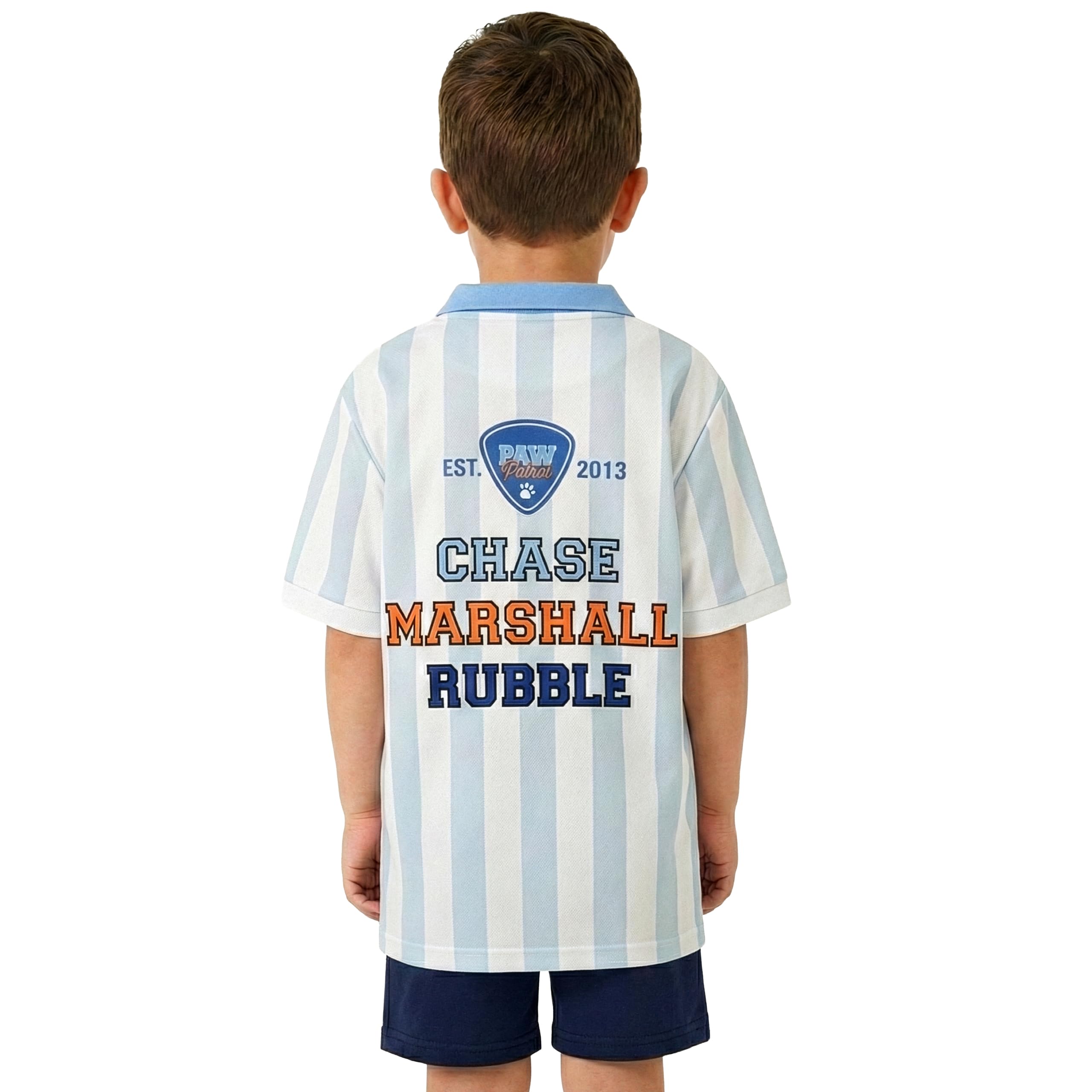 Paw Patrol Camiseta Niño, Camiseta Futbol con Chase, Marshall Y Rubble, Camiseta Niño De La Patrulla Canina, Ropa De Niños De Verano
