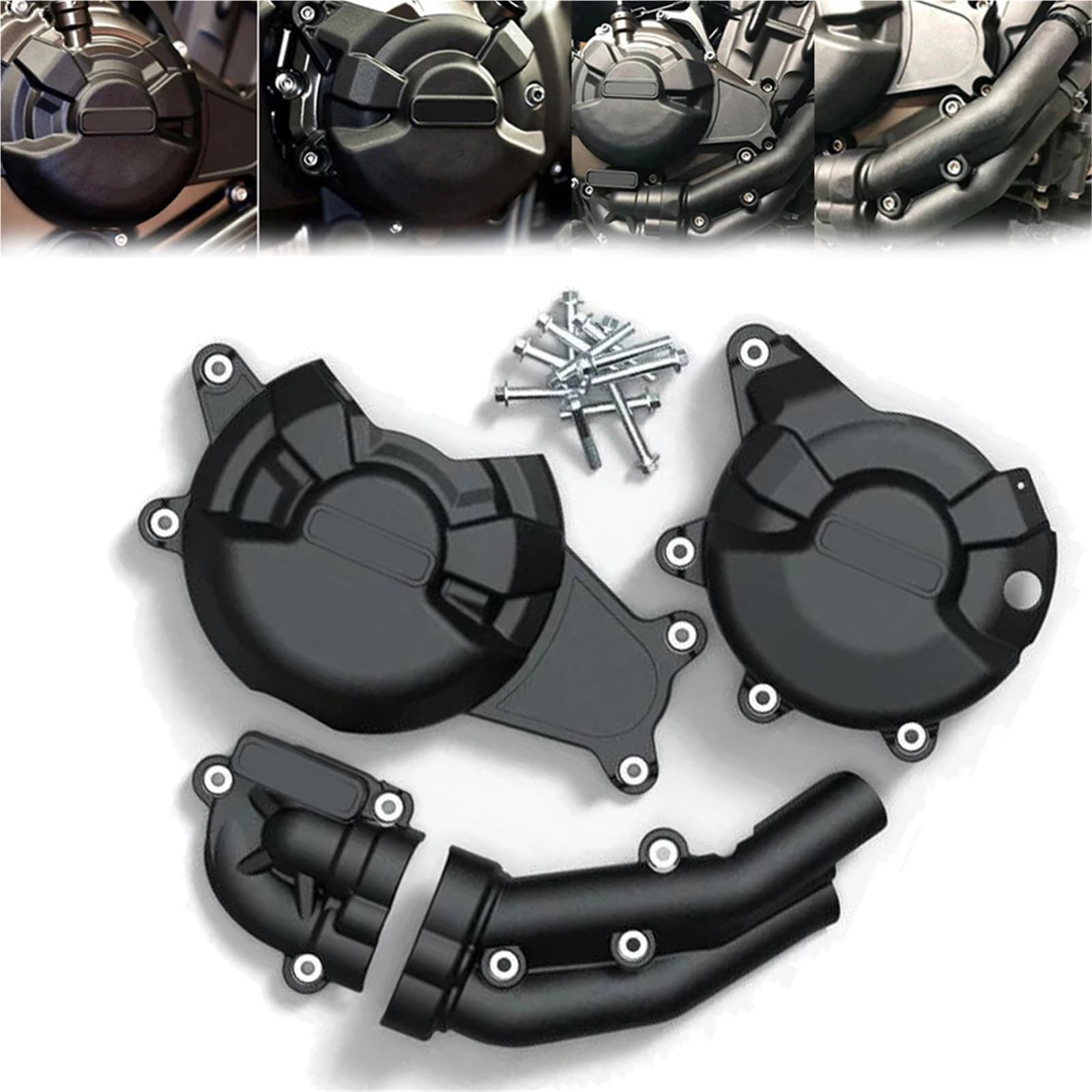 Housse de protection moteur de moto pour voyager serein en Tenere 700 et MT07