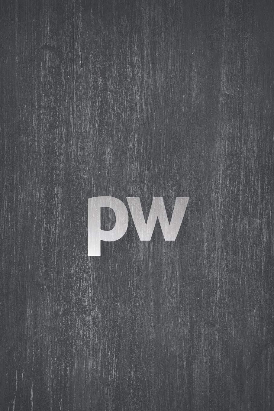 pw: Das Passwortbuch - Platz für 162 Passwörter