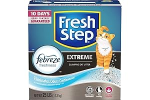 Fresh Step Extreme Scented Litter: The Purrfect Match for Fresh Homes
