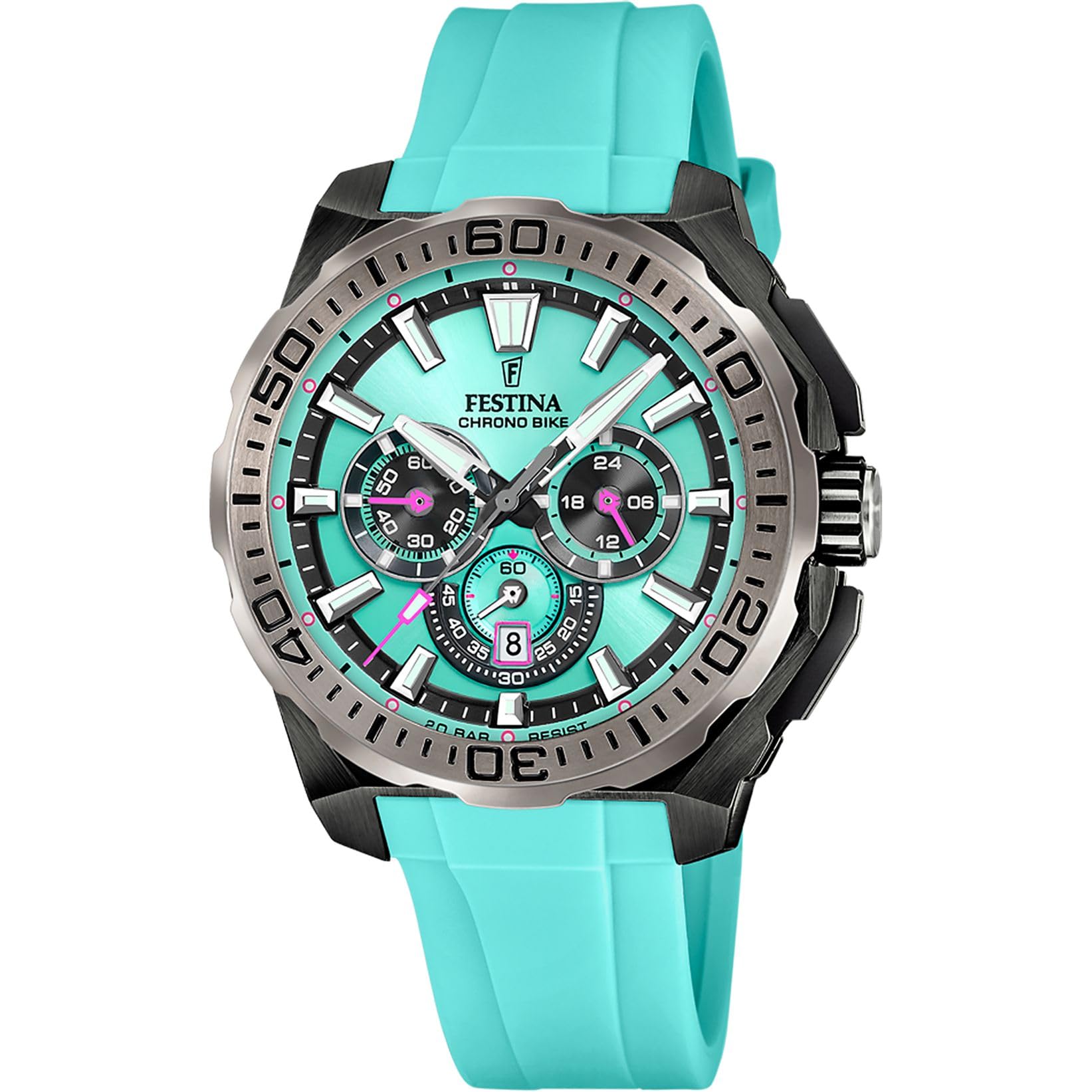 Festina Herrenuhr Analog aus Kautschuk Blau F20726/2