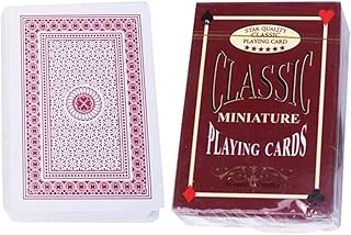 Classic Miniature Travel Playing Cards