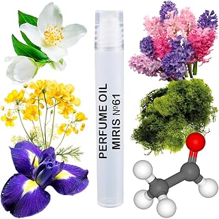 MIRIS No. 61, Inspired by Fidji, Long-Lasting Perfume Oil for Women Roll-On, Rollerball 0.34 Fl Oz / 10 ml