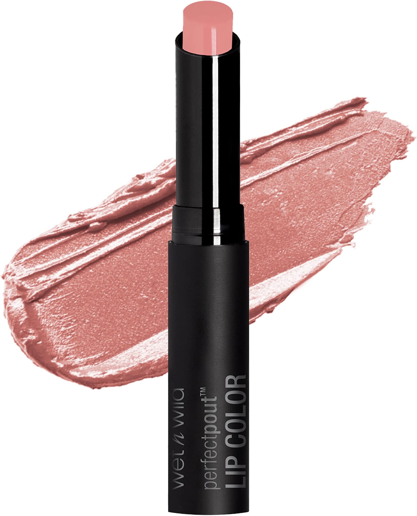 Perfect Pout Lipstick, Peach No More Drama, Gluten-Free, Cruelty-Free, Lip Color