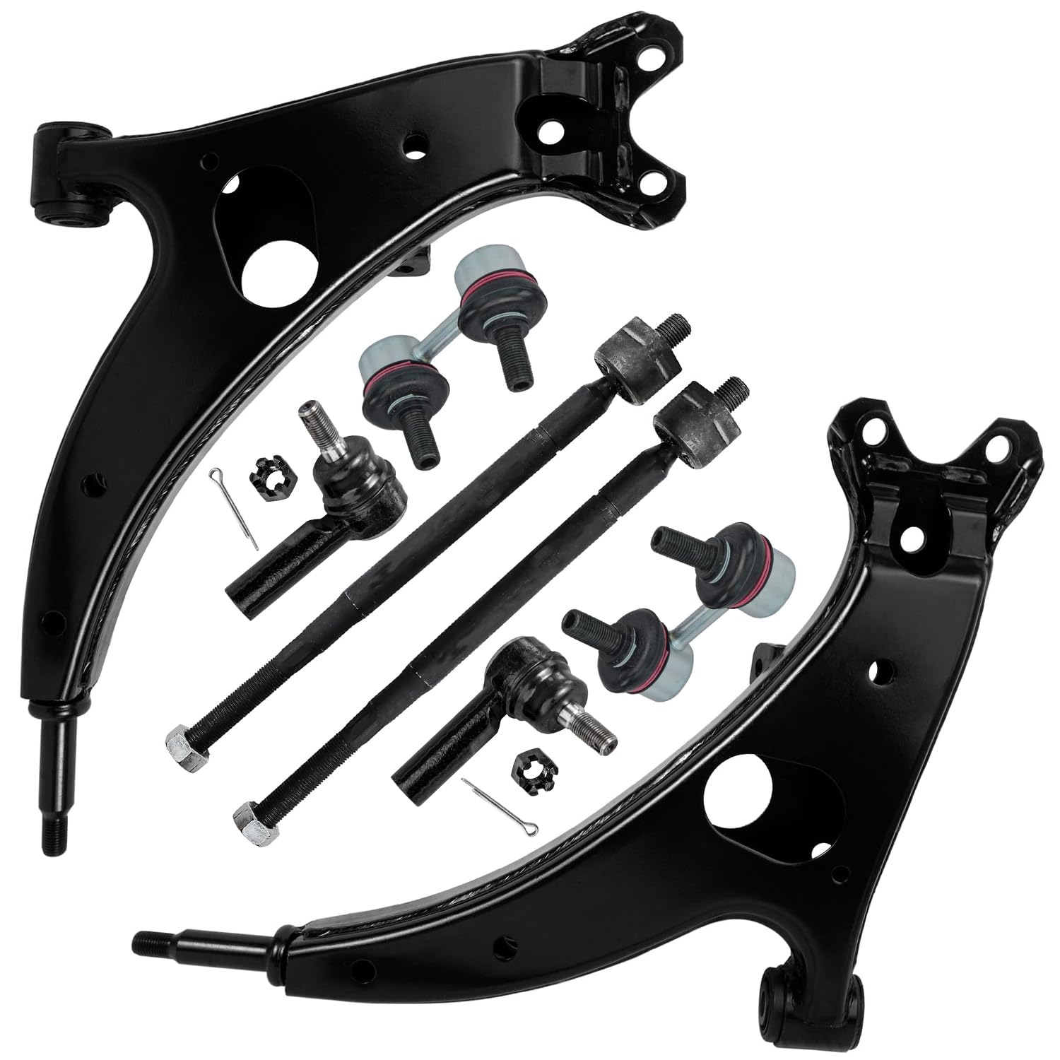 Detroit Axle - 8pc Front End Suspension Kit for 1996 1997 1998 1999 2000