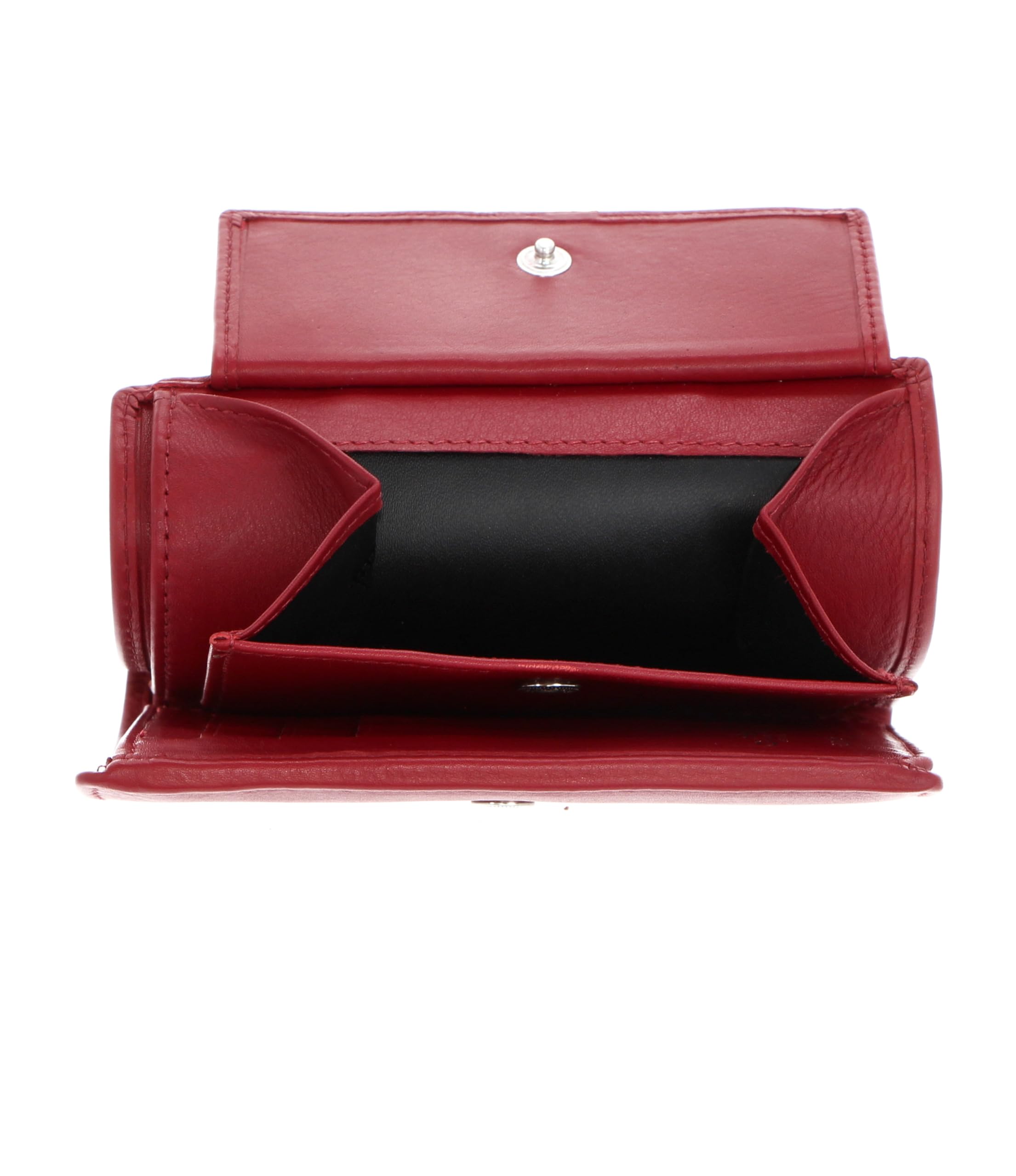 Golden Head Leder Geldbörse Dublin RFID Protect Kombischeintasche mit Riegel 1238 Rot