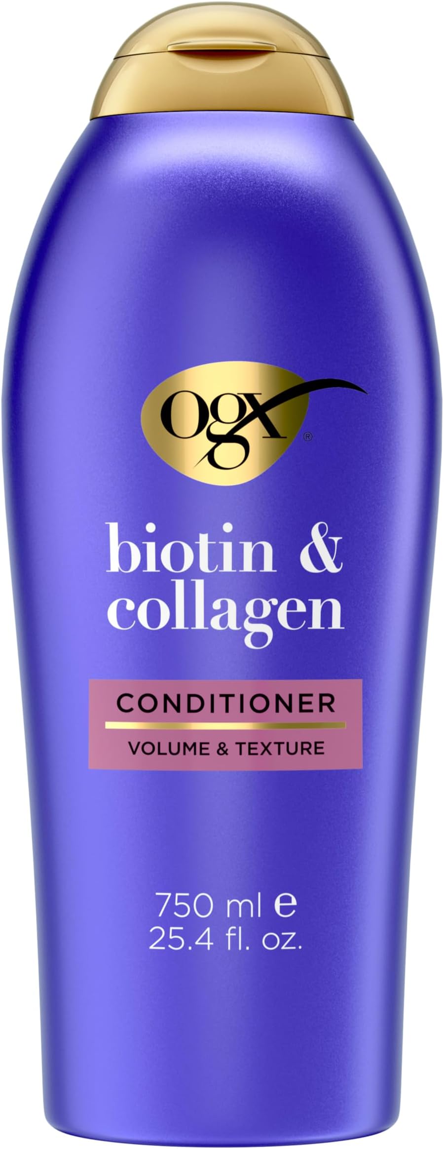Thick & Full Biotin & Collagen Conditioner, 25.4 fl oz | Volumizing, Nutrient-Infused, Vitamin B7 Biotin, Gives Hair Volume & Body for 72+ Hours, Sulfate-Free Surfactants