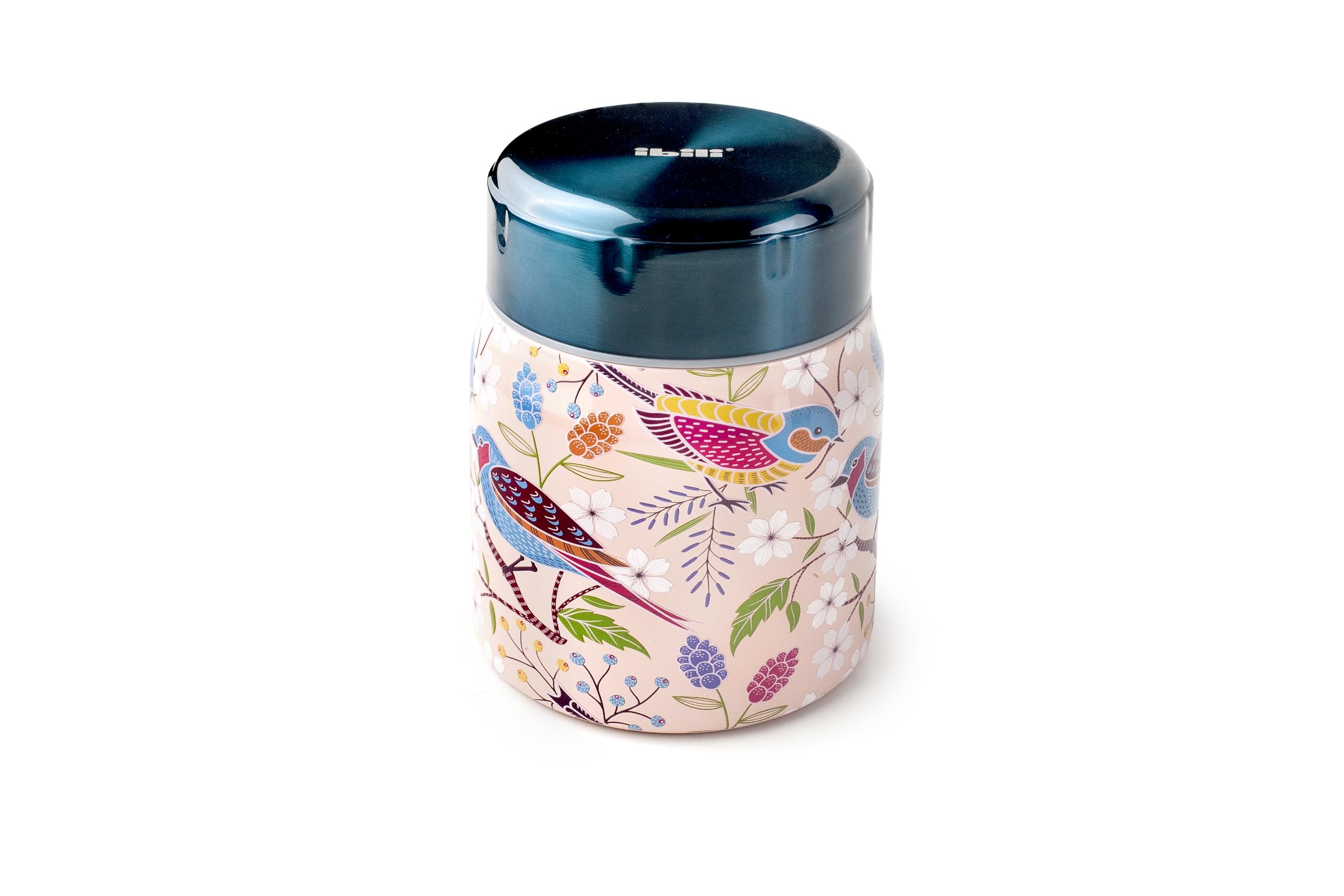 IBILI - Thermos for Solids Nightingale 500 ml, 18/10 Stainless Steel, Double Walled