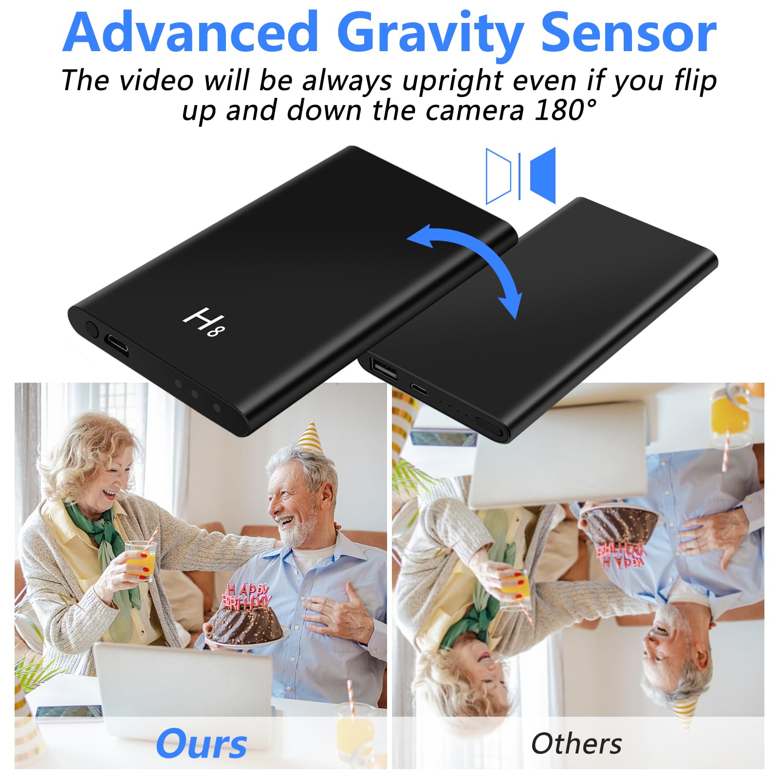 Camcorder Spy Mini 5000 mAh Power Bank 1080P HD - Dettaglio