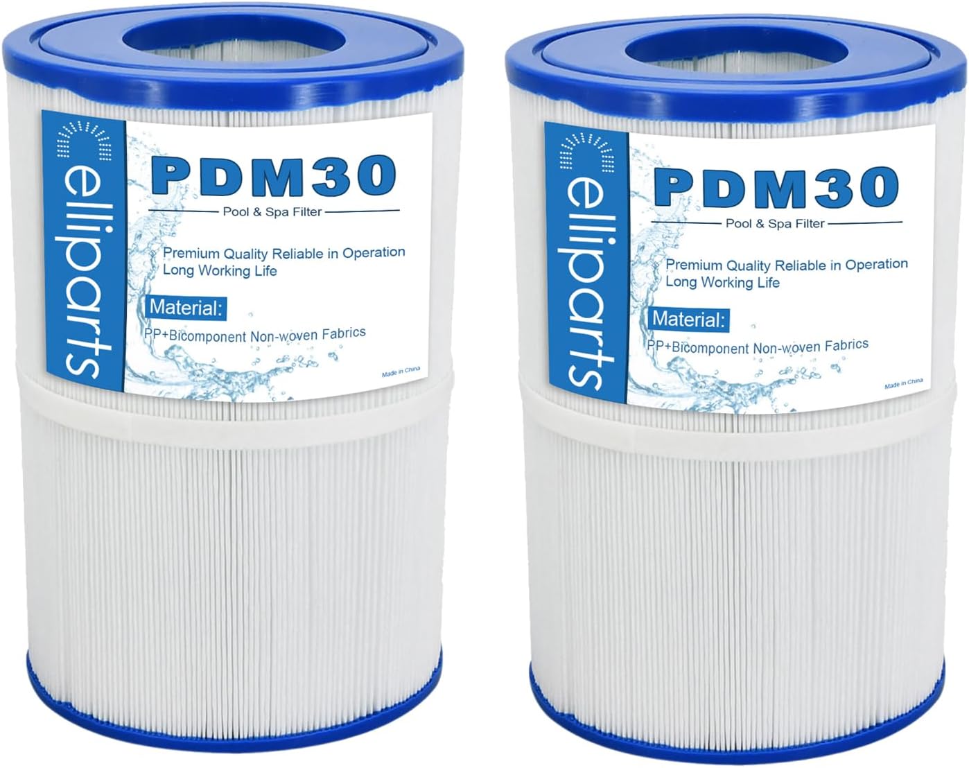 PDM30 Oval Shaped Spa Filter 461269, 30 Sq. ft. Hot Tub Filter Cartridge FC9940M Compatible with Stonehenge Odyssey Big EZ EZ Spa EZL Fantasy Compatible with Crossover 730L 730S
