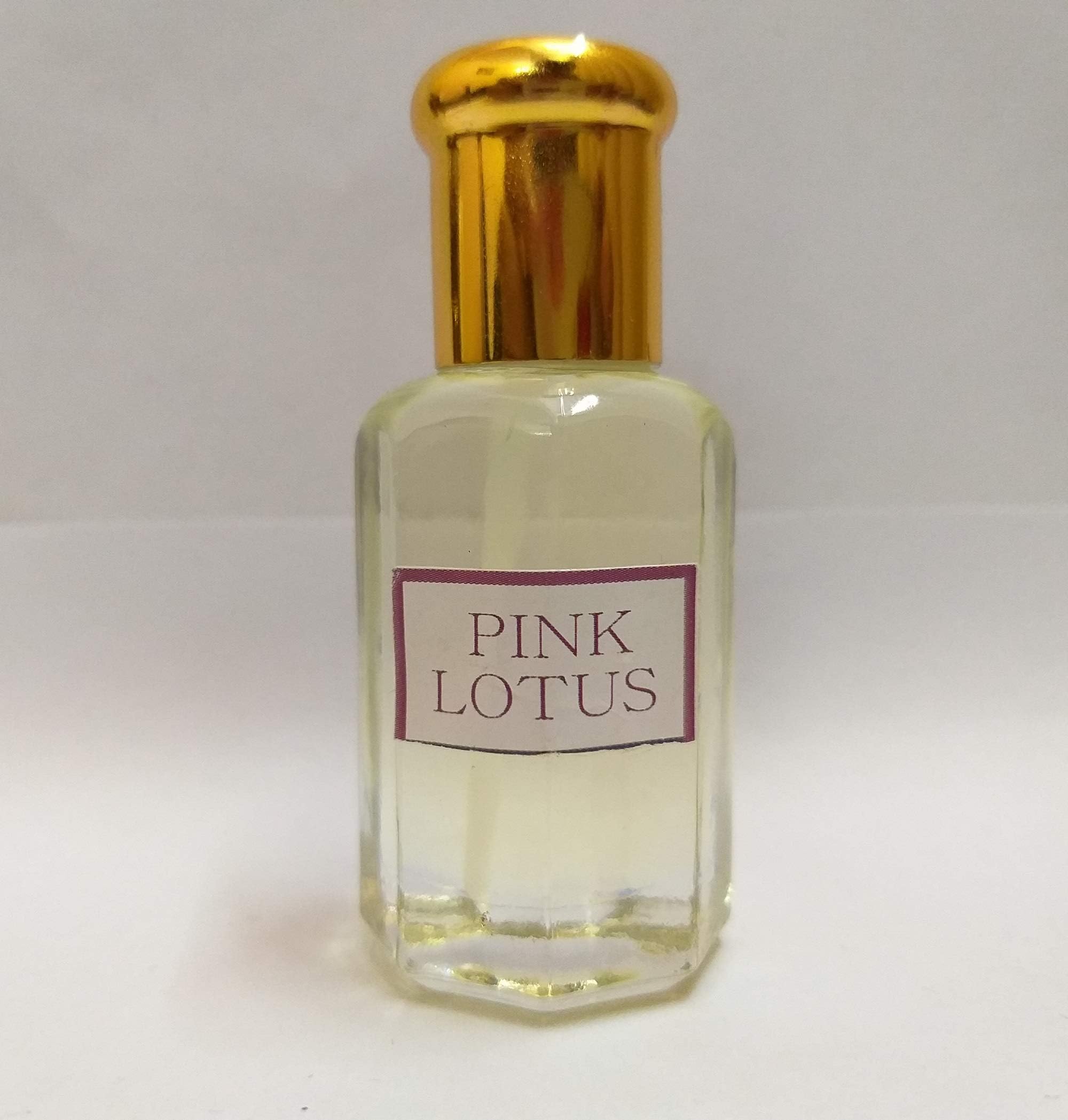 Pink Lotus Attar - Ittar Concentrated Perfume Oil 10ml Beautiful Floral Aroma Floral Fragrance