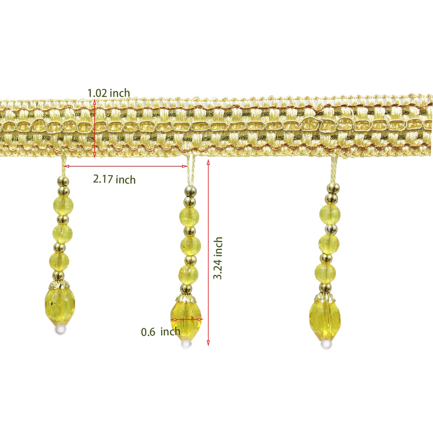 Décoration De Pompon Exquise, 4 Mètres De Perles Tressées De Type Européen, Boule Suspendue, Franges, Ruban De Dentelle En Tissu For Rideaux, Couture De Table (Gris)(11 M) (Color : Dark Pink