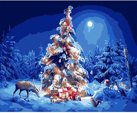 Amazon Co Jp 絵画 Sfbbbo クリスマスツリーの絵diyの数字による絵画現代の壁の芸術の絵キャンバスにアクリル絵の具アートワーク60x75cmnoframe ホーム キッチン Amazon Co Jp 絵画 Sfbbbo クリスマスツリーの絵diyの数字による絵画現代の壁の芸術の絵キャンバスにアクリル絵の具アートワーク60x75cmnoframe ホーム キッチン