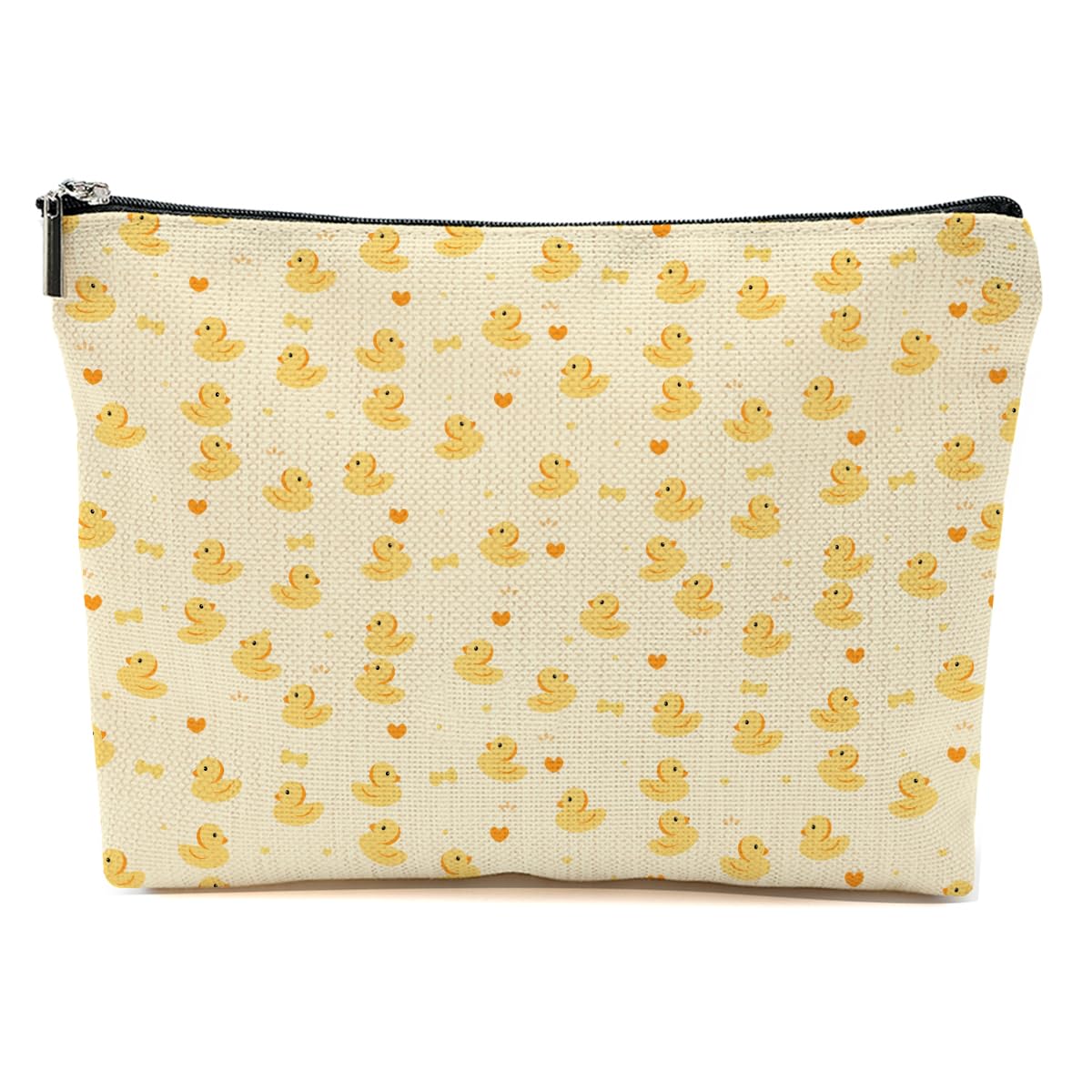 Cute Duck Makeup Bag Duck Lover Gifts for Girls Animal Lovers Duck Owner Women Sister Mother Duck Theme Travel Accessories Bag Mothers Day Christmas Birthday Gift Ideas Friendship Appreciate Gifts