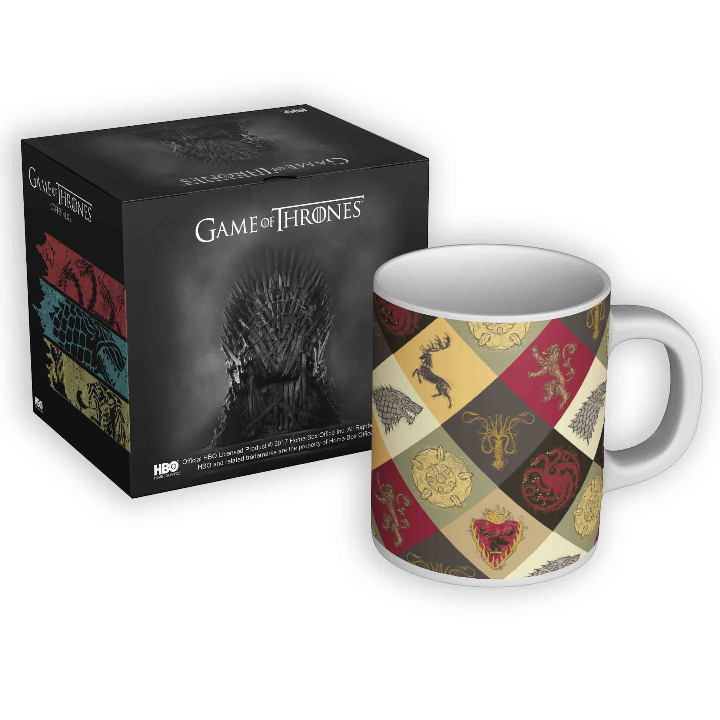 MCSID RAZZ - Game of Thrones Coffee Mugs of Pattern Gift/Return Gift Officially Licensed by HBO (Home Box Office), USA