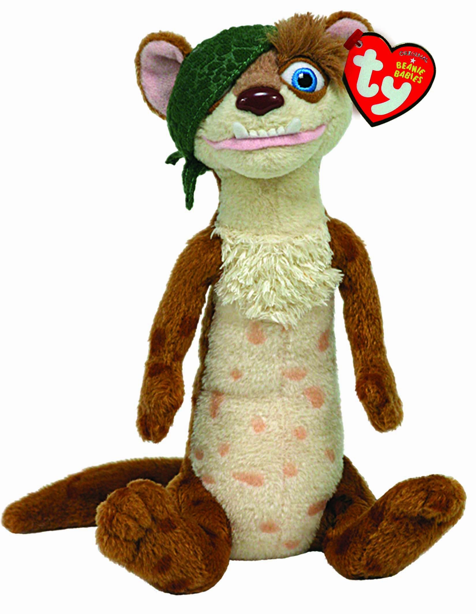 Ty Ice Age Beanie Babies Buck the Weasel : Amazon.ae: Fashion