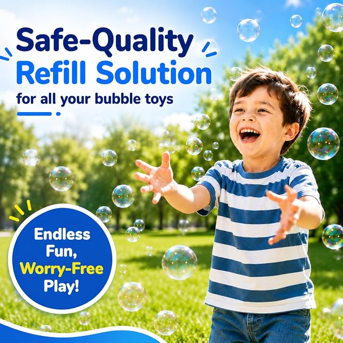Solución de Burbujas 33 OZ Klevly miniatura 5