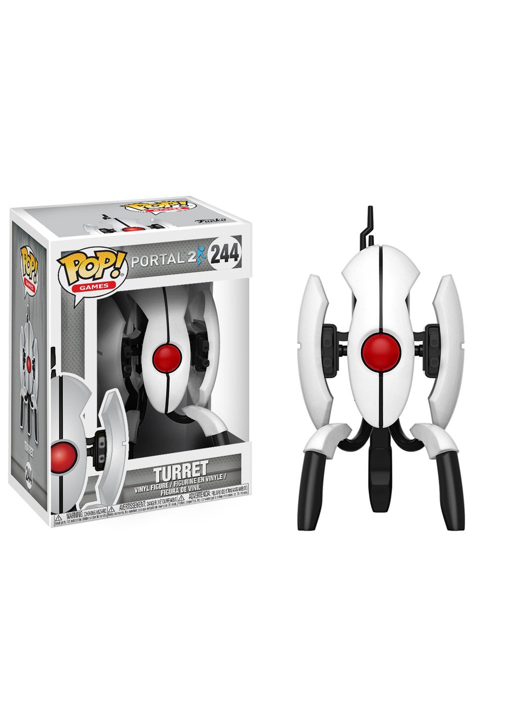 Valve Portal2 シリーズ1 ・2 　Turret 　フィギュアなど Funko 21051 Games Portal Turret Pop! Vinyl : Amazon.co.uk: Toys