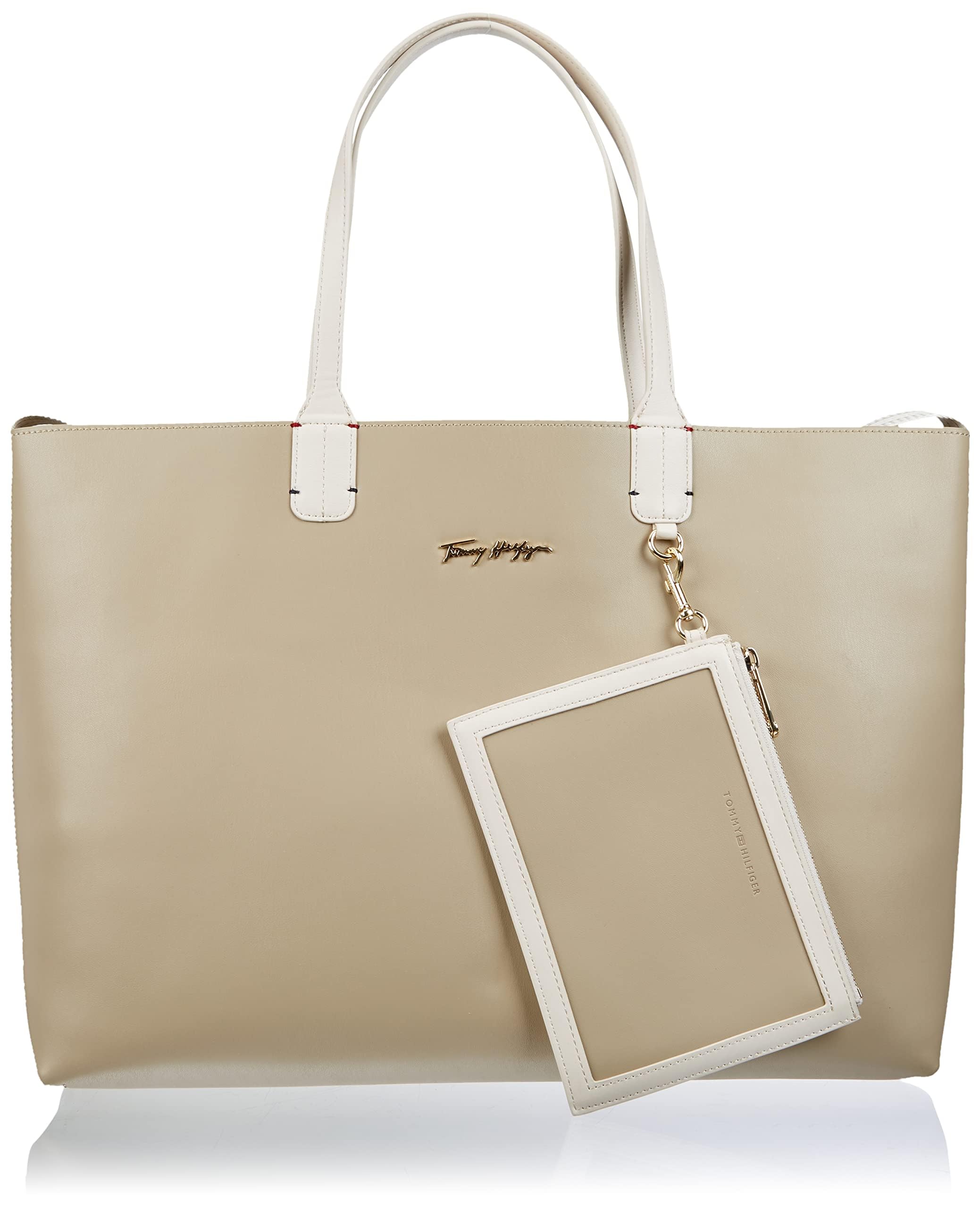 Tommy Hilfiger Iconic Tommy Tote 017 Aw0aw12017 - Bolso de Mano Mujer