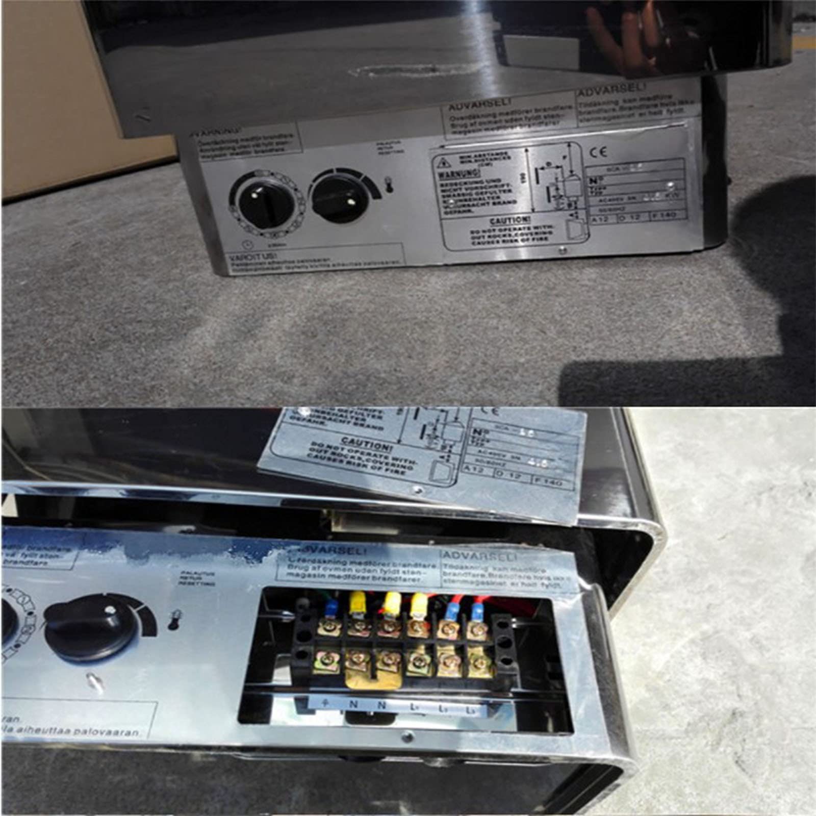 Odchudzanie na podczerwień 9KW 8KW 6KW 4,5KW 3KW Sauna Sauna Generator pary Domowe zastosowanie ogrzewanie Sprzęt do ogrzewania na sucho z kontrolerem Sauna Kamienna (brak w zestawie