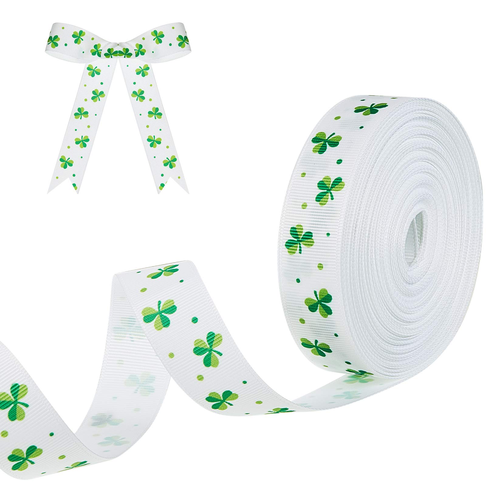 Ruban gros-grain de Saint-Patrick pour décorer votre couronne et table de fête