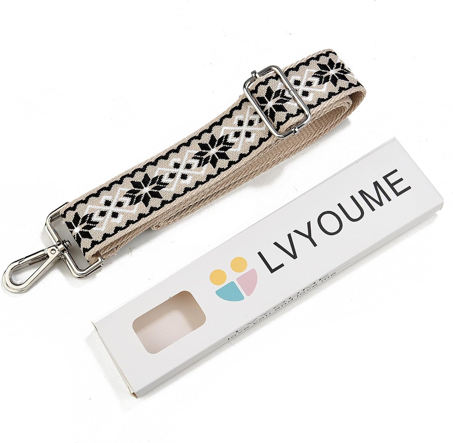 Crossbody Straps for Purses Silver Hardware Purse Strap Wide Shoulder Strap Adjustable Replacement