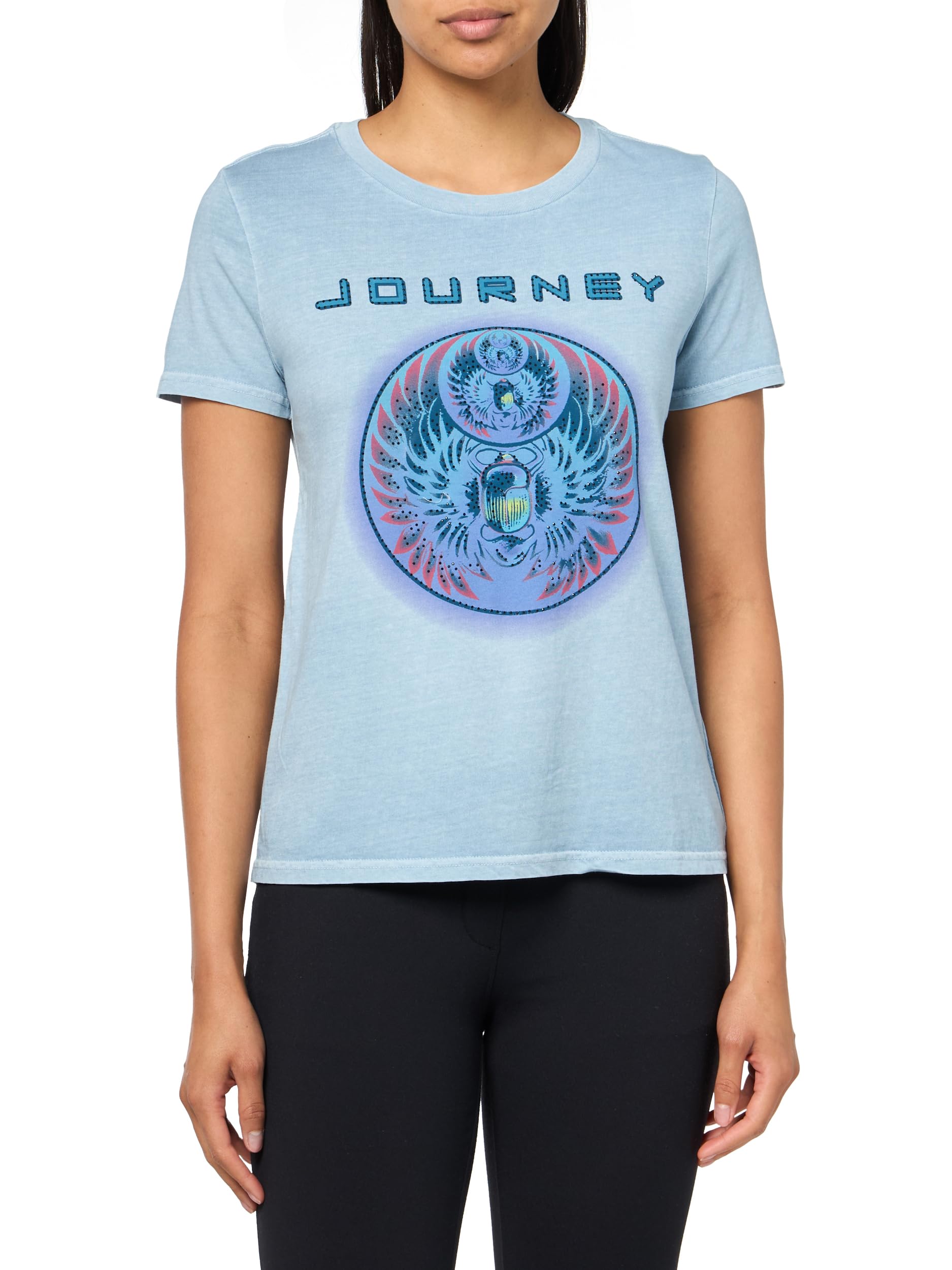 Lucky Brand Journey Beetle Shine Classic Crew Journey Beetle Shine Classic Crew Donna
