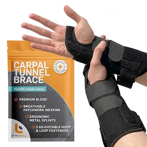 Muñequera para túnel carpiano muñequerasoporte de mano para alivio del túnel carpiano, tendinitis, muñequera para dolor y apoyo de artritis,