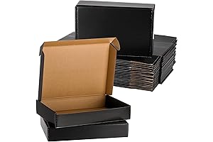 Sturdy Black Corrugated Boxes for Optimal Shipping and Storage