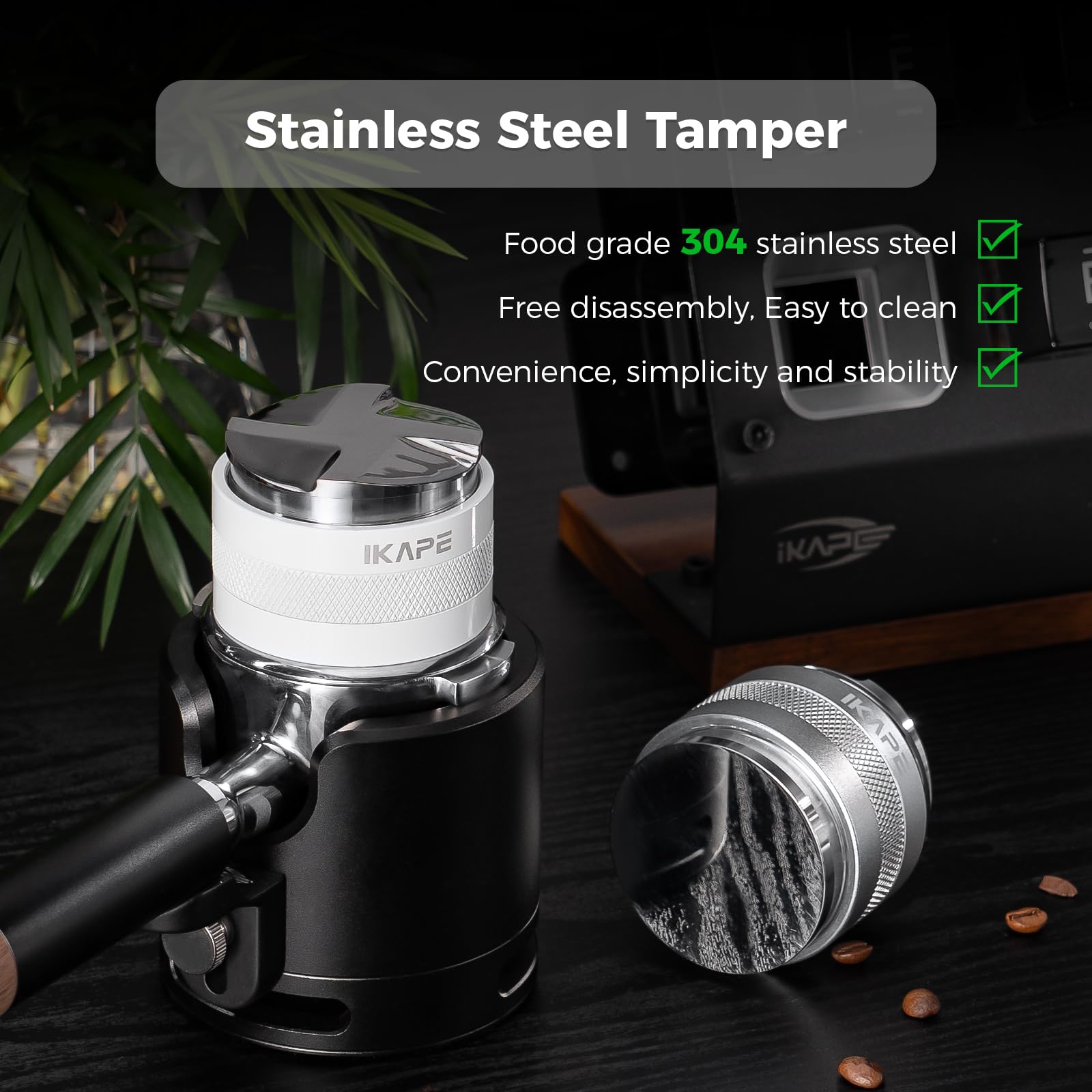 Amazon | IKAPE コーヒー製品 58mm コーヒーディストリビューター