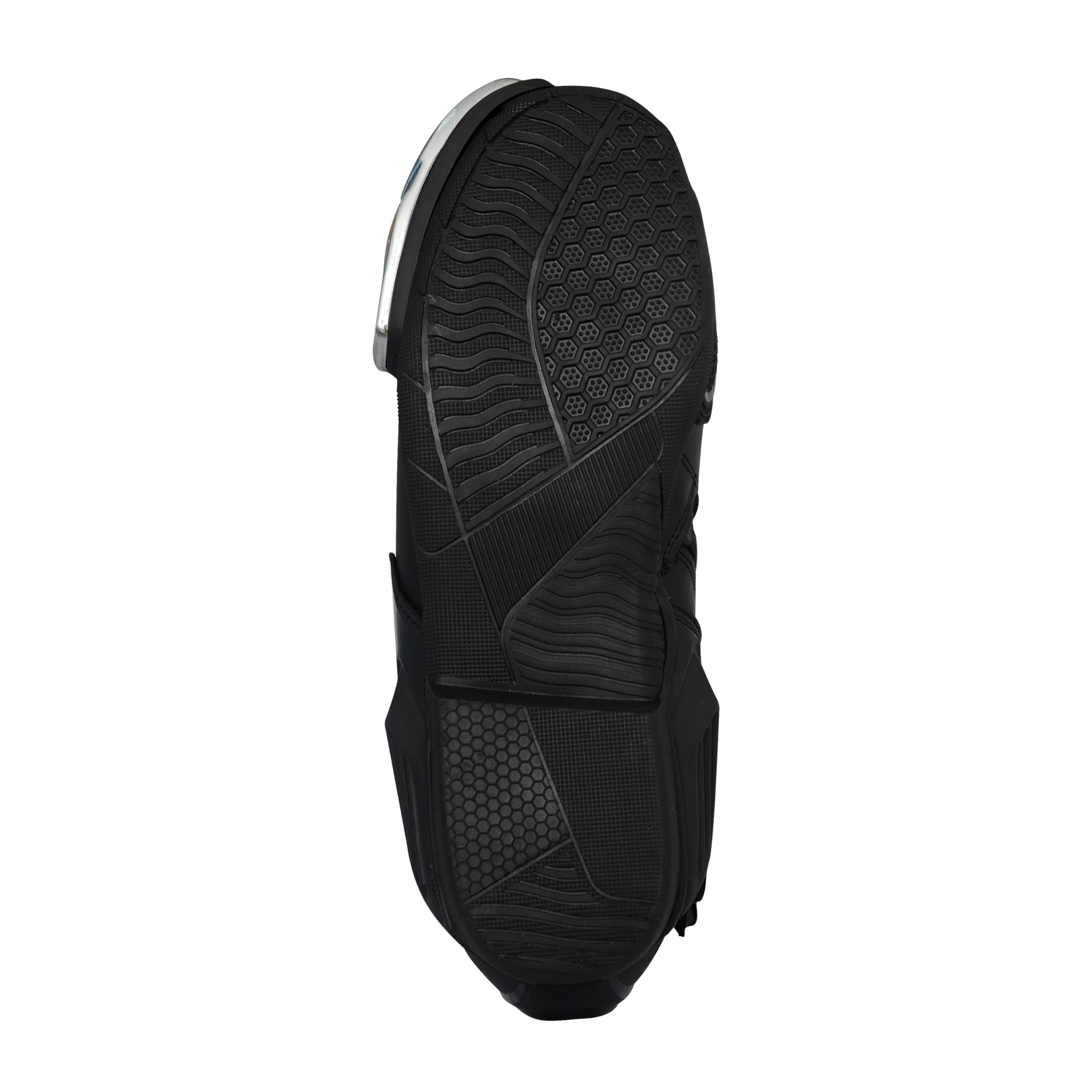 Bohmberg Botas de moto para hombre, deportivas, de piel, estables,protectores reforzados integrados, con protección en los tobillos, ergonómicas, botas moteras, biker, motorista
