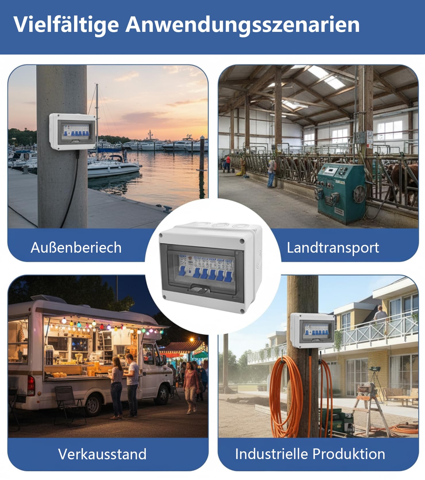 Newoutset IP68 waterdichte aansluitdoos, 2-weg kabelconnector, externe Newoutset IP68 waterdichte aansluitdoos, 2-weg kabelconnector, externe