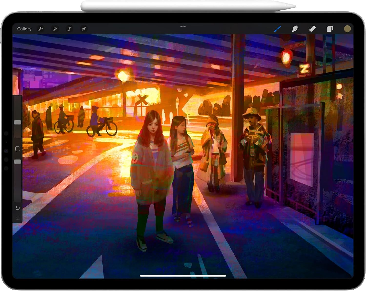 Apple Pencil 2. generáció használat közben