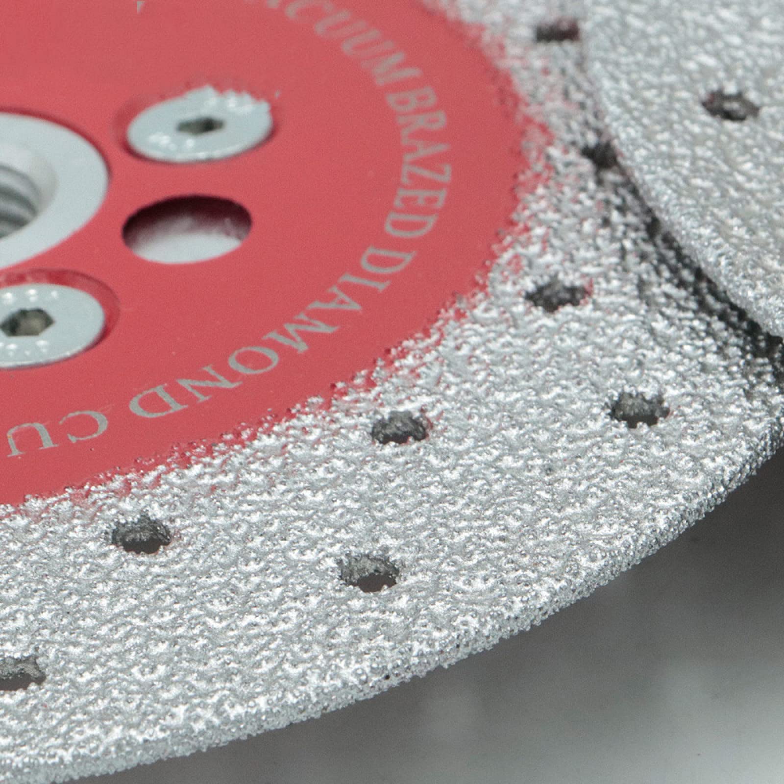 Diamentowa tarcza szlifierska， 2 sztuki najwyższej jakości, średnica 4,5"/115mm, dwustronna, lutowana próżniowo diamentowa tarcza tnąca i szlifierska z gwintem M14