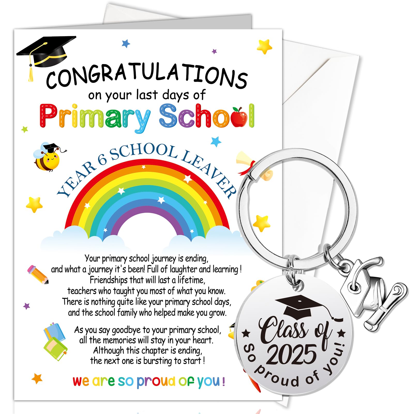 HOWAF Primary School Leavers Gifts 2026 Card
