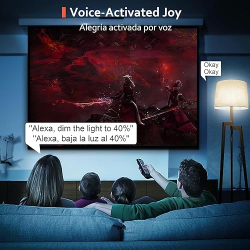 Miniatura 2 de Torkase Bombillas inteligentes inteligentes que funcionan con Alexa y Google Home, WiFi y Bluetooth que cambian de color, bombillas A19 E26 2.4Ghz