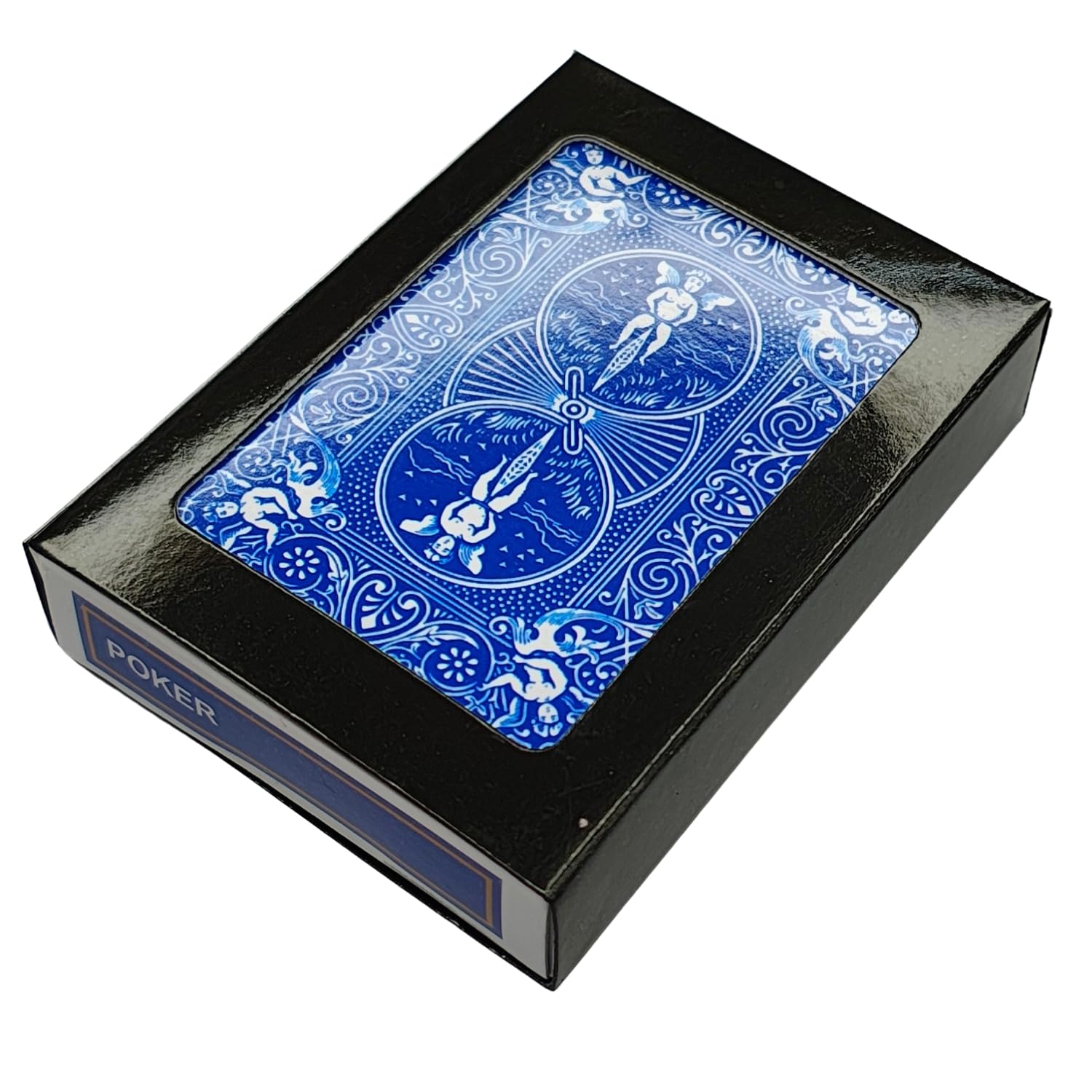 MilesMagic Magician's Vanishing Deck Disappearing Appearing Gimmick Cards Case Easy to Learn Mentalism and Baffling Illusion Close Up Magic Trick (Blue Back)