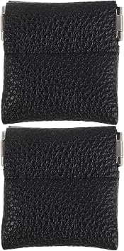 2pcs Caffeine Pouch Carrier - Slim Pocket Snus Holder for Travel, Events, Nights Out - 1.97x1.97x0.28in Moisture Proof Snus Accessories
