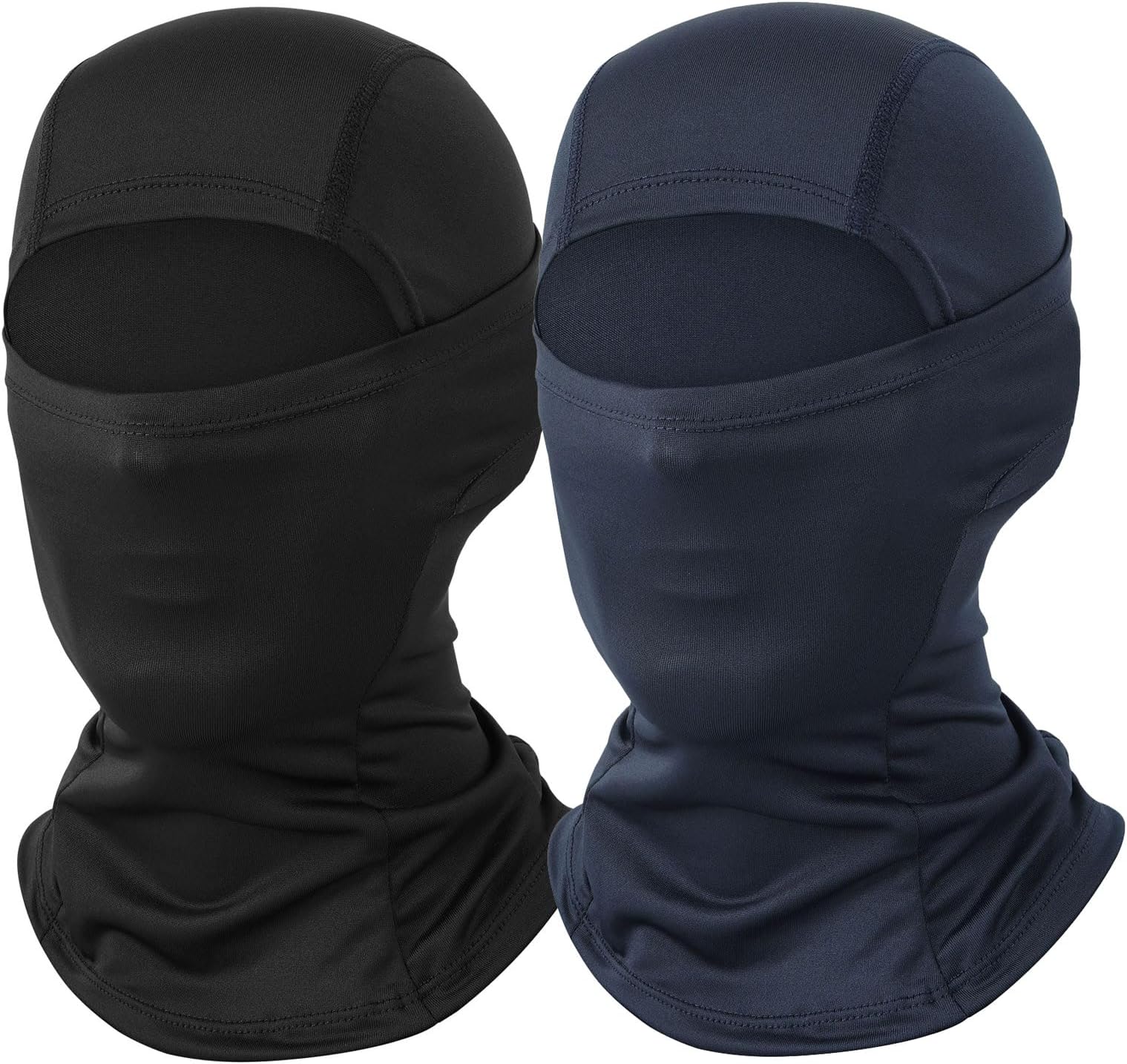 Balaclava Ski Mask 2 Pack Full Face Mask for Men Shiesty Ski Mask Women Motorcycle Summer Face Cover Sun Protection Football