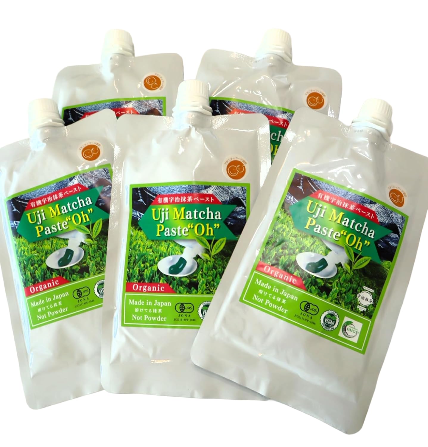 Amazon | 宇治抹茶ペーストOh, オーガニック、着色料・防腐剤等無添加