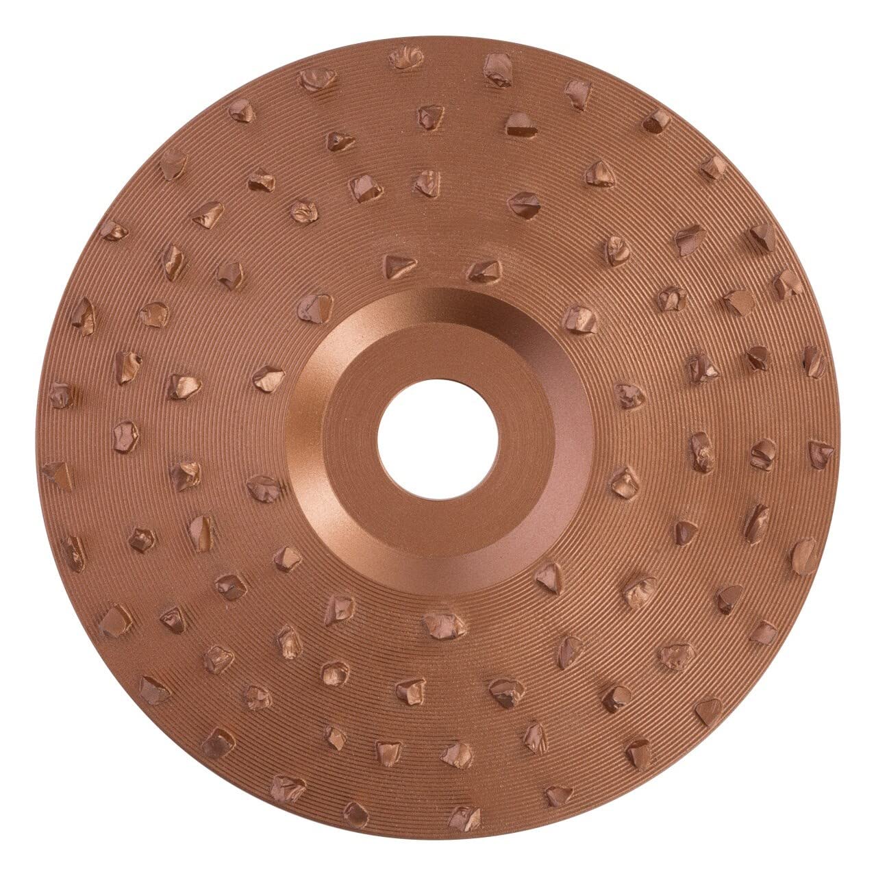 Kerbl Klauenscheibe, 125mm Körnung 40, weit bestückt