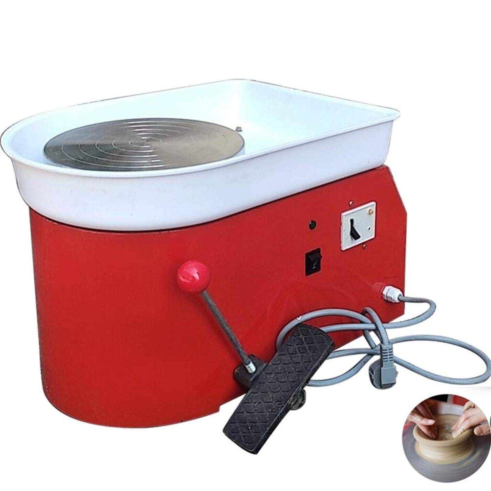 Desktop Pottery Machine Household Pottery Clay Machine Children's Primary Electric Pottery Wheel Ceramic Machine Silent