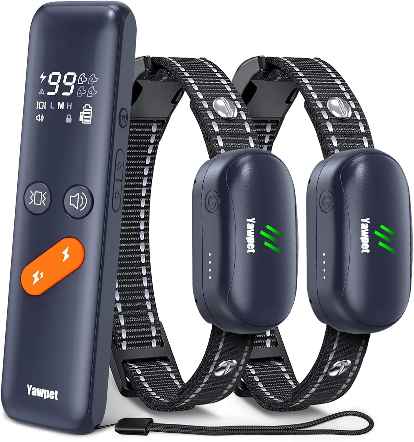 Electric Shock Dog Training Collar with Remote 1600FT, IPX7