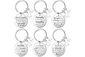 Star-Studded Friendsgiving Keychain: A Celestial Tribute to Unbreakable Bonds