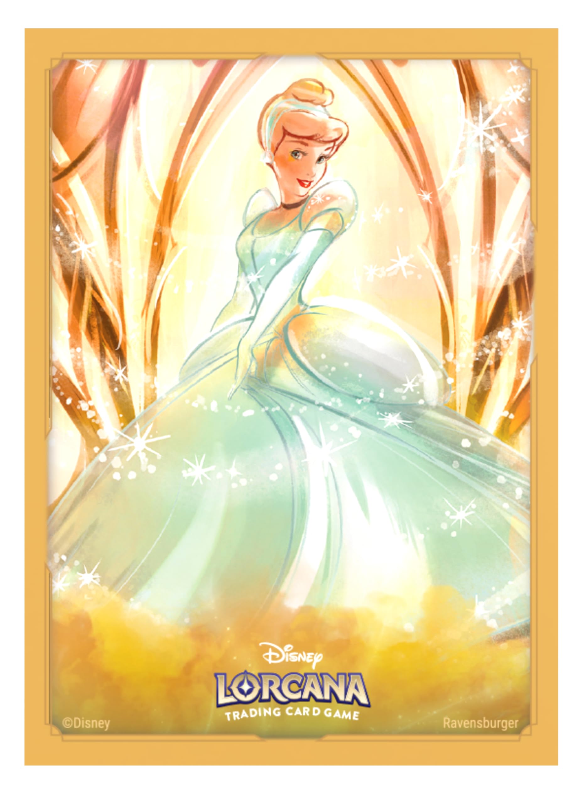 Ravensburger Disney Lorcana Trading Card Game Adults and Kids Age 8 Years Up - 65 Cinderella Card Sleeves - Set 7 Archazia's Island - Image 2
