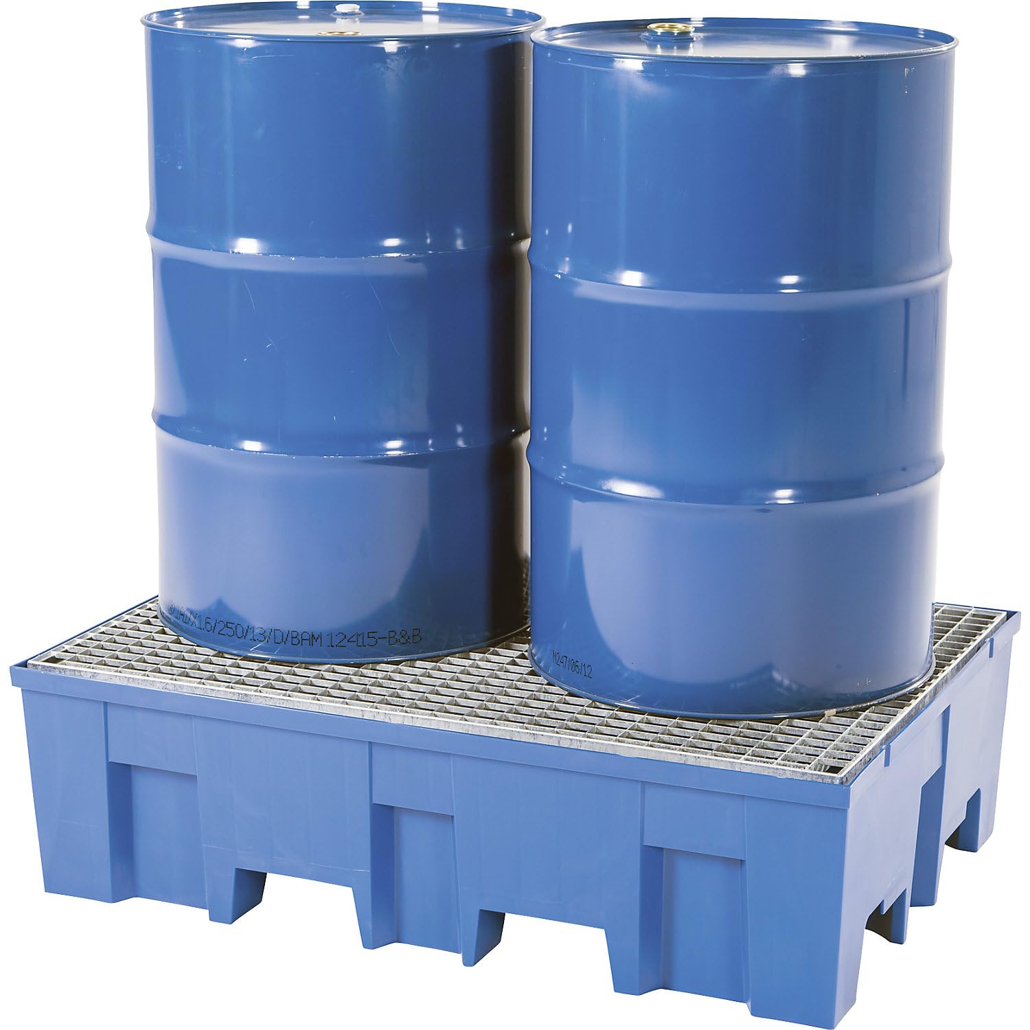 ASECOS Auffangwanne PE-HD Blau Gir vz unterfahr. V=220L, 865x1245x350