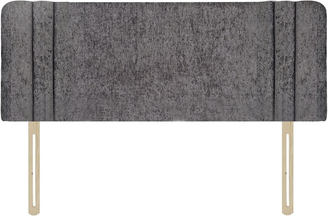 Serenity Headboards Divan Bed Headboard Portland Turin 20'' Height Padded Lined Headboard (4ft6